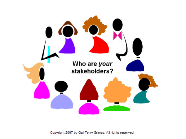 Who are your stakeholders?